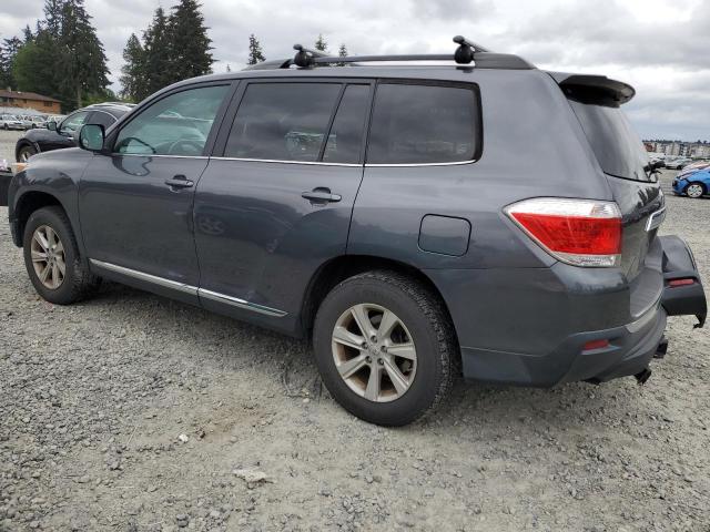  TOYOTA HIGHLANDER 2013 Szary