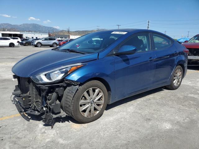  HYUNDAI ELANTRA 2016 Granatowy