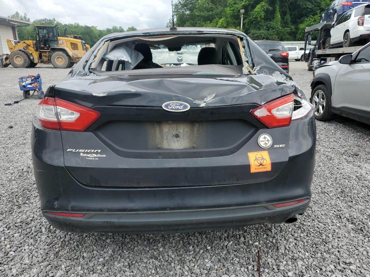 2016 Ford Fusion Se VIN: 3FA6P0H70GR237644 Lot: 58383365