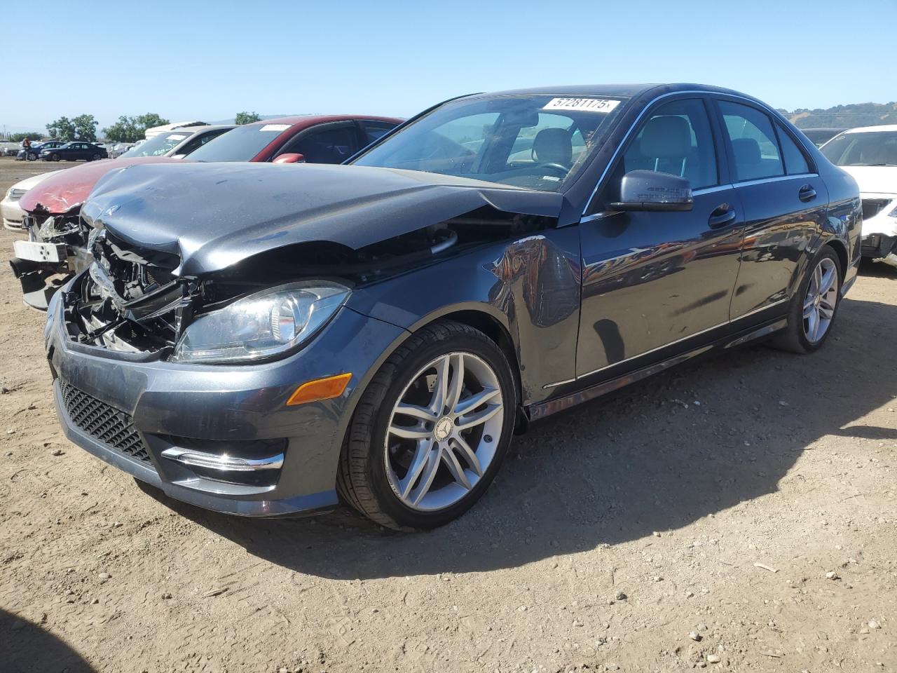 2014 Mercedes-Benz C 250 na sprzedaż w San Martin, CA - Front End