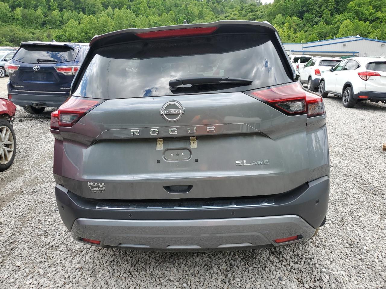 2022 Nissan Rogue Sl VIN: 5N1BT3CB7NC726163 Lot: 57284515