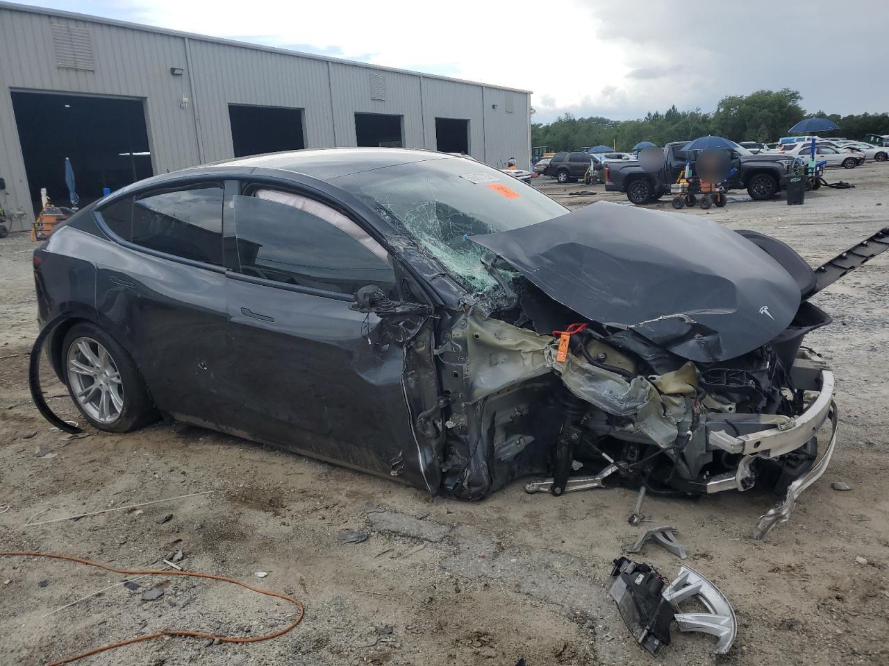 2024 Tesla Model Y VIN: 7SAYGDEE3RF993215 Lot: 56867725