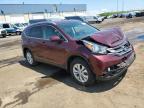 2013 Honda Cr-V Exl na sprzedaż w Woodhaven, MI - Front End