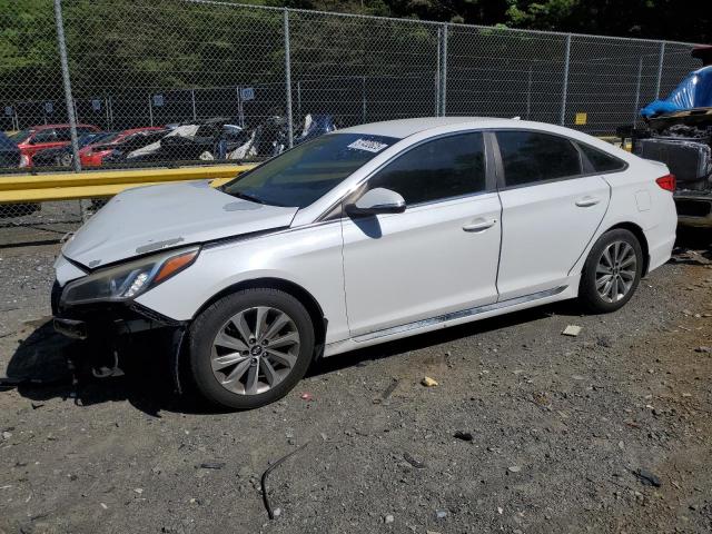  HYUNDAI SONATA 2015 Белый