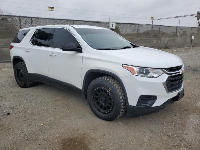 CHEVROLET TRAVERSE 2020 Белы