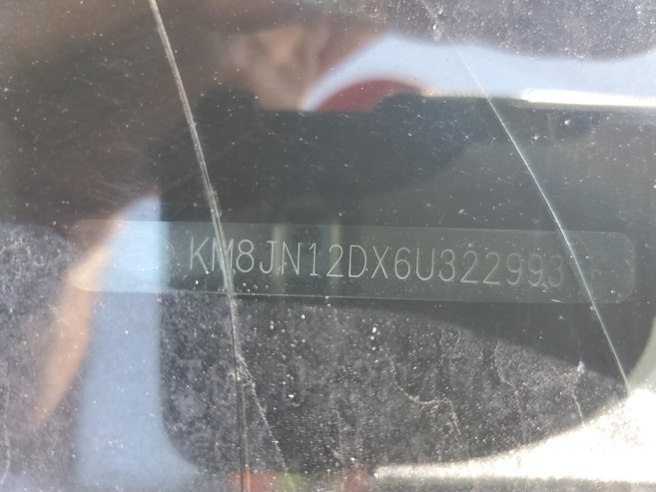 2006 Hyundai Tucson Gls VIN: KM8JN12DX6U322993 Lot: 56755855