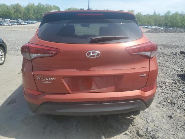  HYUNDAI ACCENT 2016 Pomarańczowy