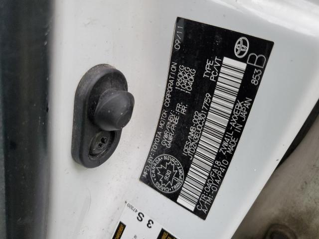 2012 TOYOTA PRIUS V   