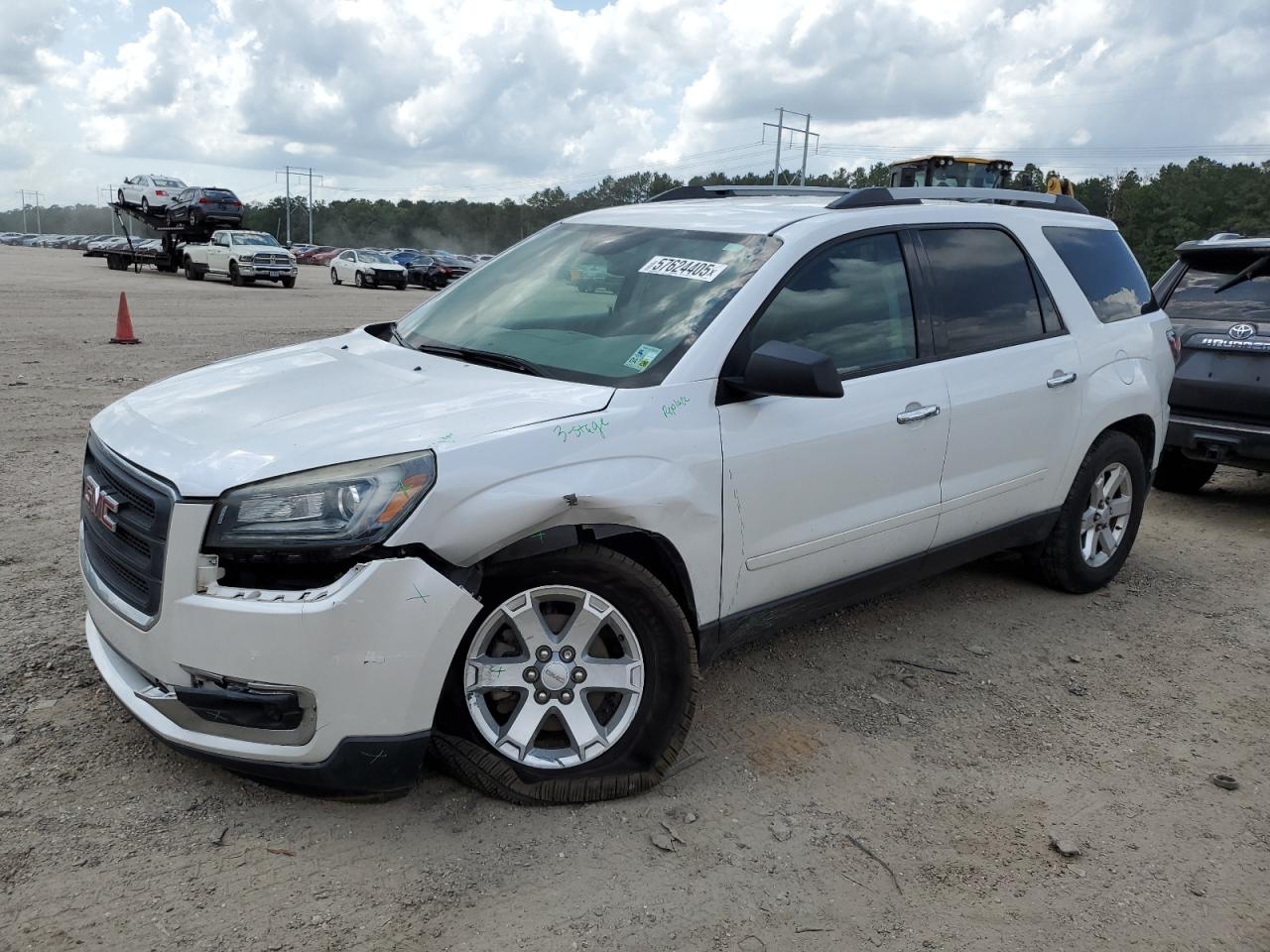 2016 Gmc Acadia Sle იყიდება Greenwell Springs-ში, LA - Front End