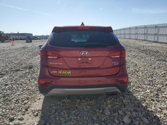 Parquets HYUNDAI SANTA FE 2017 Czerwony