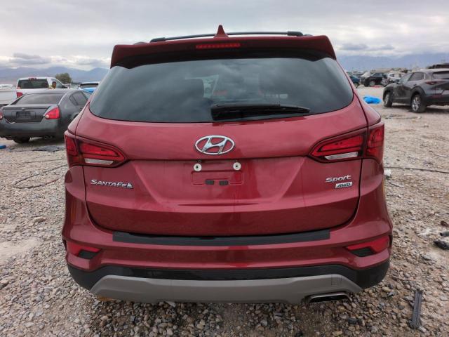  HYUNDAI SANTA FE 2017 Czerwony
