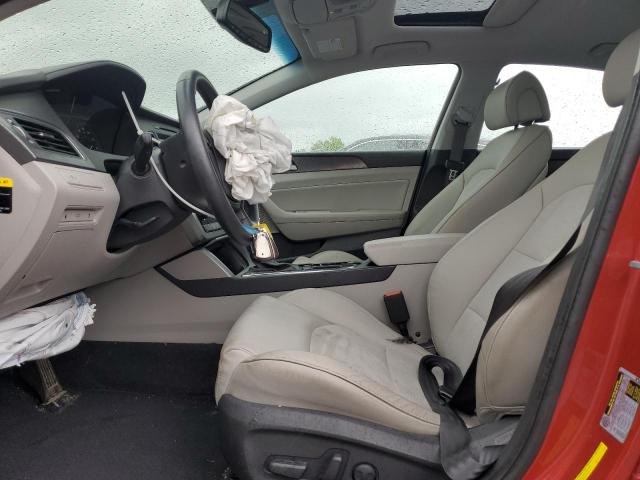  HYUNDAI SONATA 2017 Red