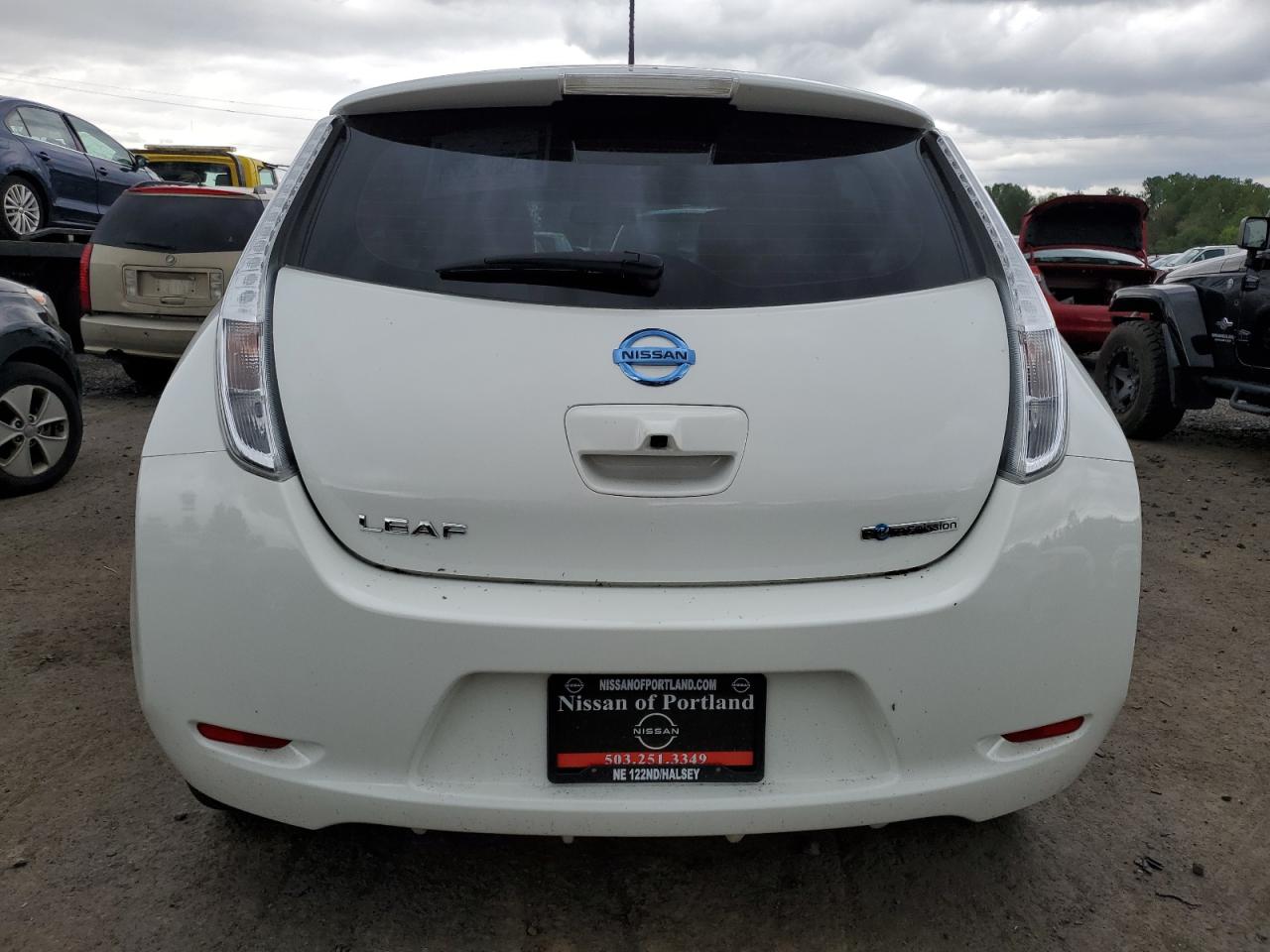 2015 Nissan Leaf S VIN: 1N4AZ0CP6FC326465 Lot: 57077535