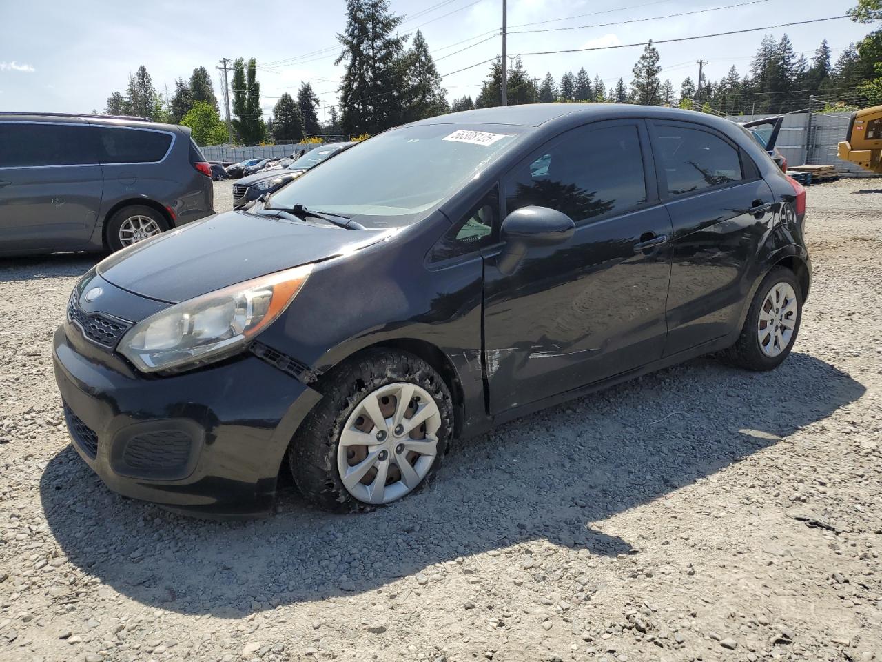2013 Kia Rio Lx   за продажба в Graham, WA - Front End