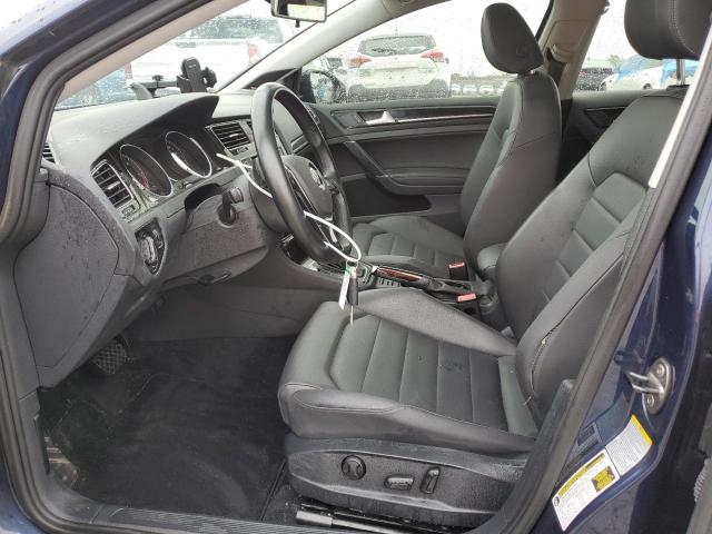  VOLKSWAGEN GOLF 2015 Blue