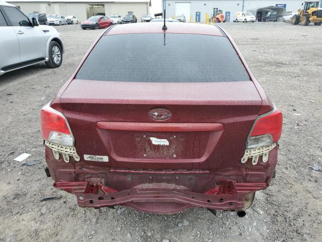  SUBARU IMPREZA 2012 Czerwony