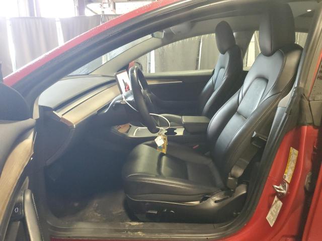  TESLA MODEL 3 2022 Czerwony