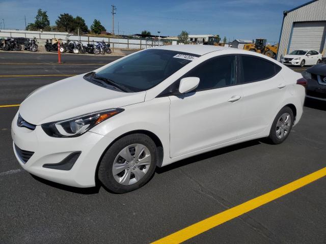 Sedans HYUNDAI ELANTRA 2016 Biały