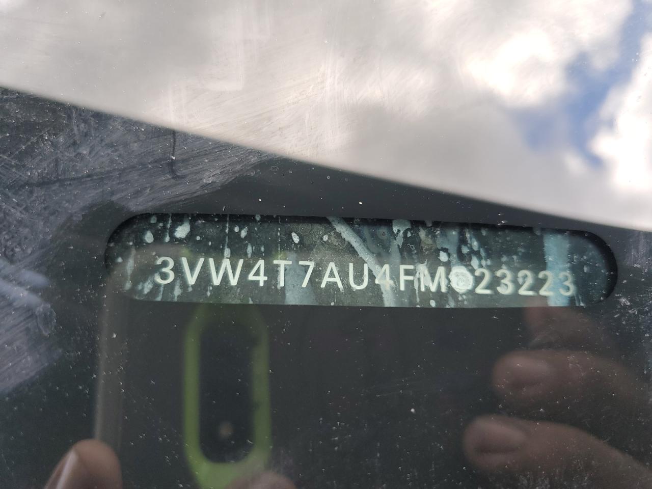 2015 Volkswagen Gti VIN: 3VW4T7AU4FM023223 Lot: 58028865
