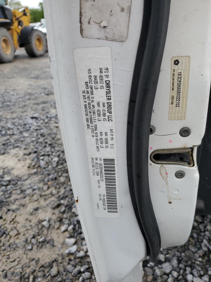 2011 Dodge Caliber Heat VIN: 1B3CB5HA6BD222153 Lot: 56881205