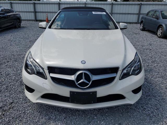 Cabriolets MERCEDES-BENZ E-CLASS 2017 Biały