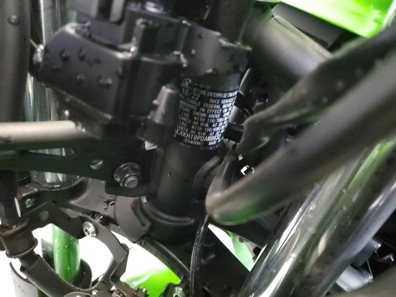 2023 Kawasaki Ex400 VIN: JKAEXKH18PDAM8632 Lot: 57575035
