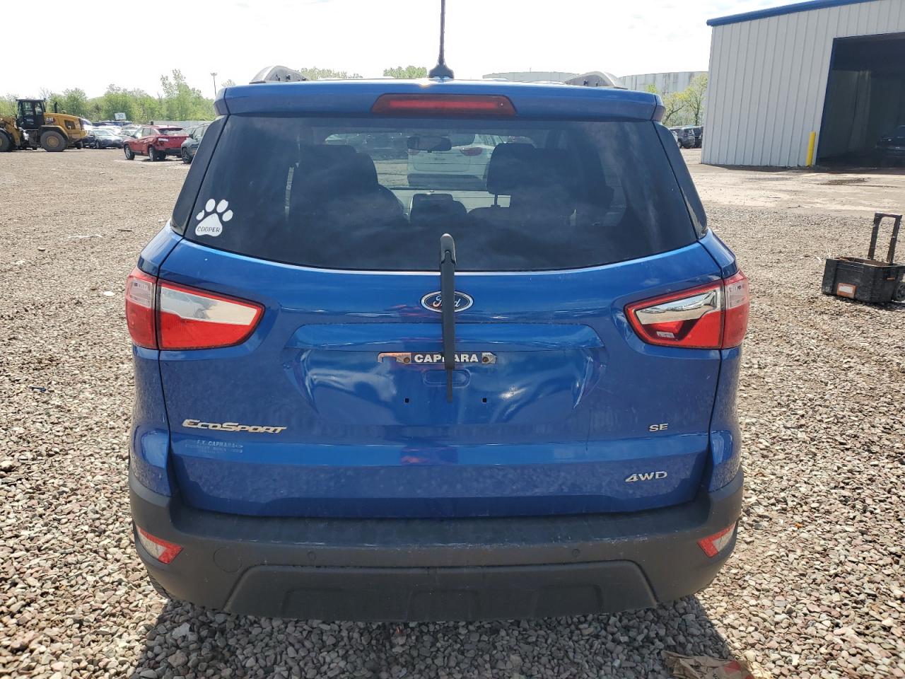 2018 Ford Ecosport Se VIN: MAJ6P1UL7JC223576 Lot: 57087665