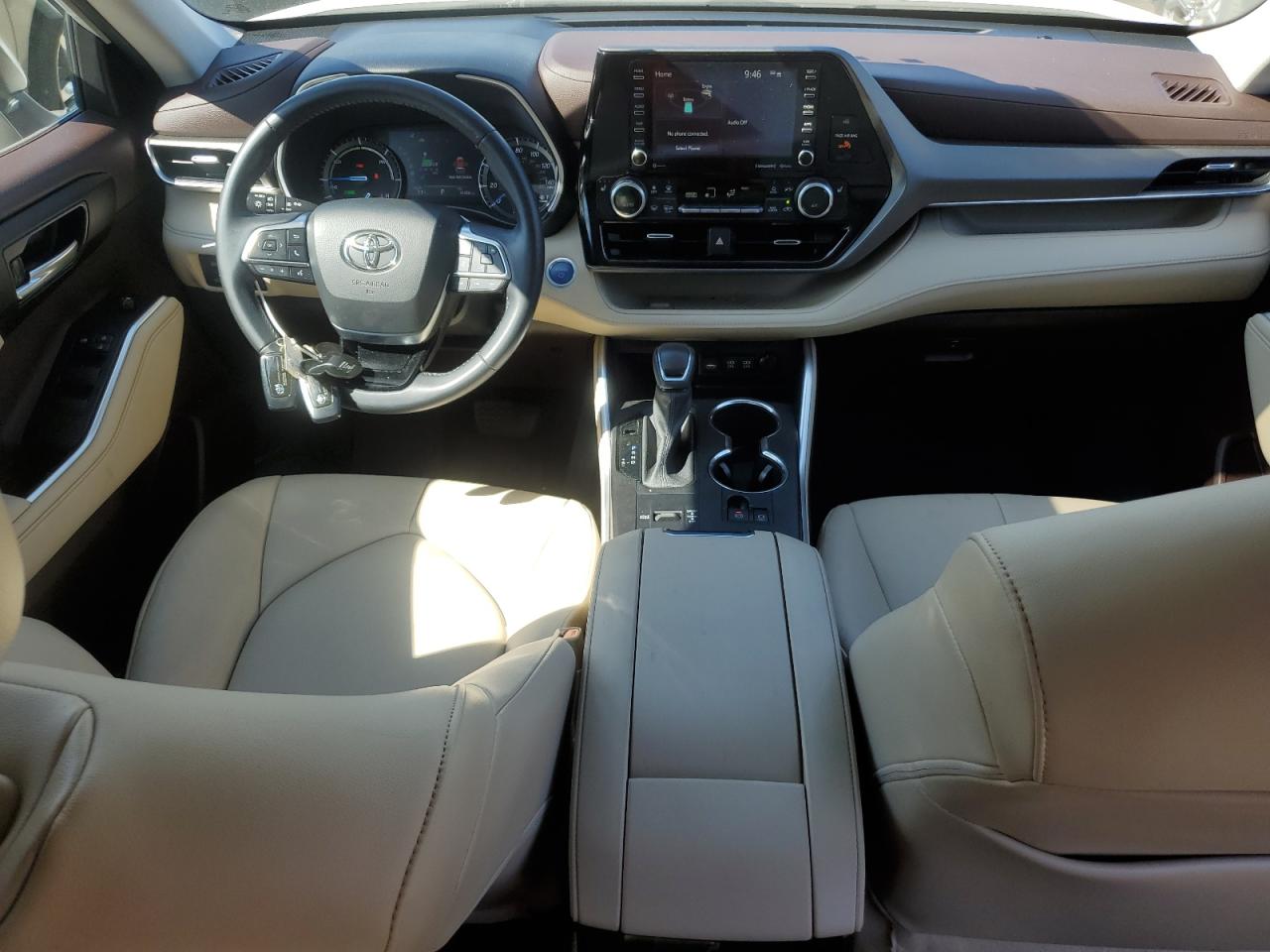2021 Toyota Highlander Hybrid Xle VIN: 5TDGBRCH6MS525470 Lot: 56164855