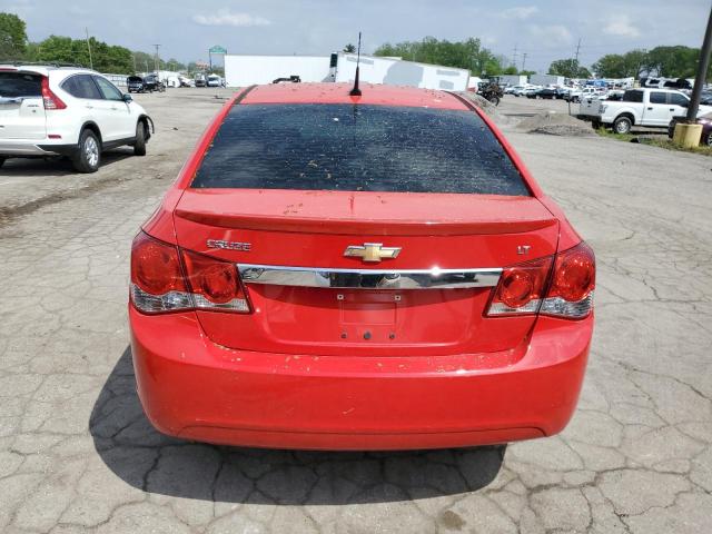Sedans CHEVROLET CRUZE 2014 Czerwony