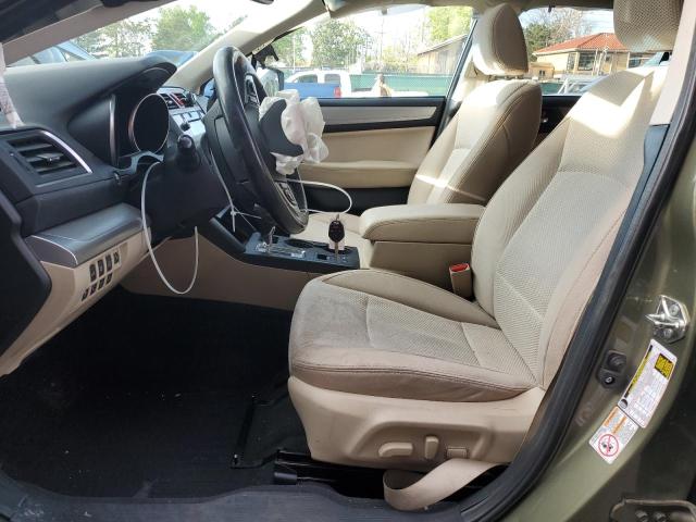 Parquets SUBARU OUTBACK 2015 Zielony