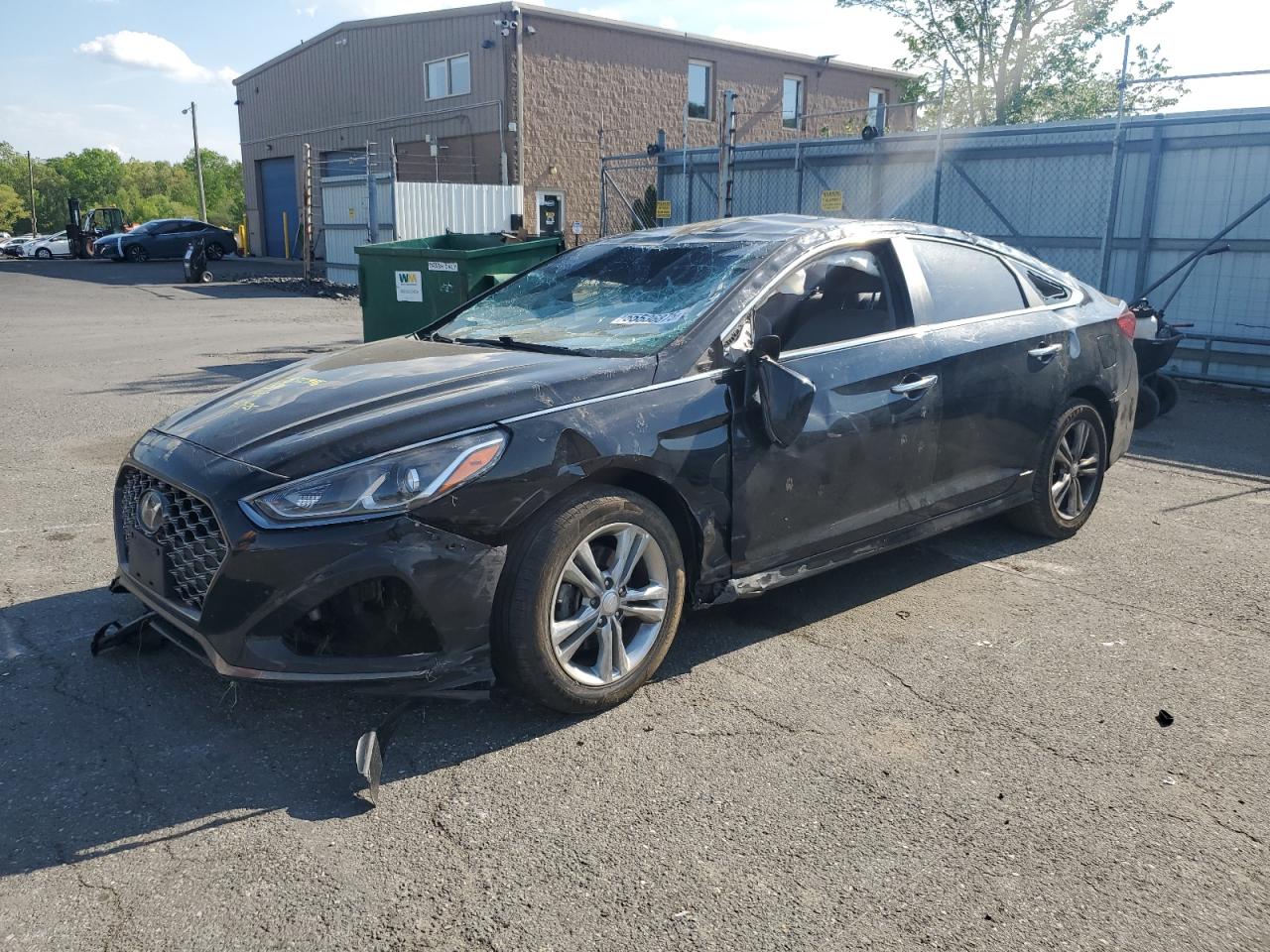 2019 Hyundai Sonata Limited de vânzare în Glassboro, NJ - Rollover
