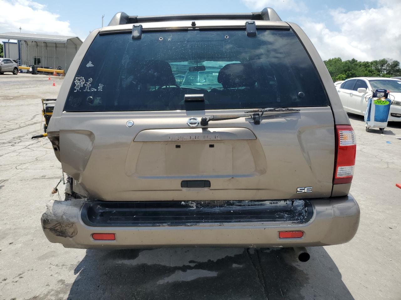 2002 Nissan Pathfinder Le VIN: JN8DR09X22W661444 Lot: 58790165