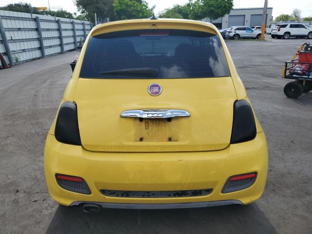 Hatchbacks FIAT 500 2012 Żółty