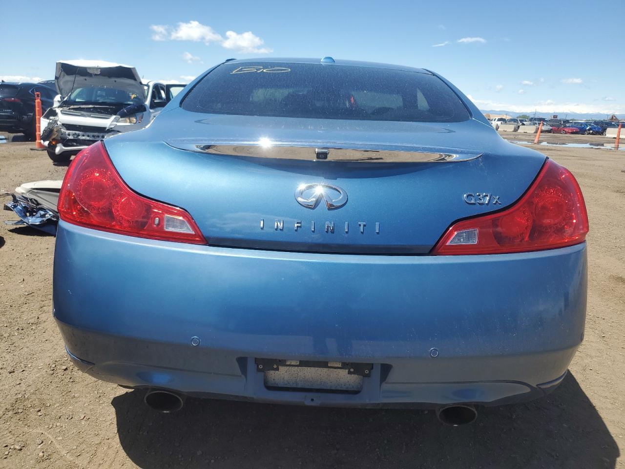 2012 Infiniti G37 VIN: JN1CV6EL6CM472370 Lot: 57351465