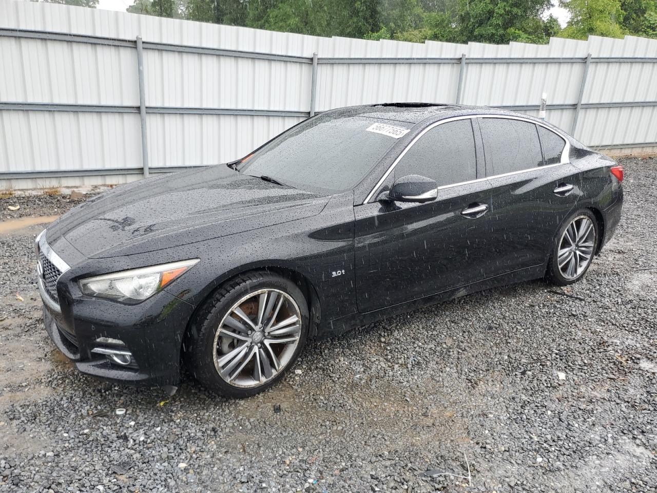 2016 Infiniti Q50 Premium zu verkaufen in Gastonia, NC - Top/Roof