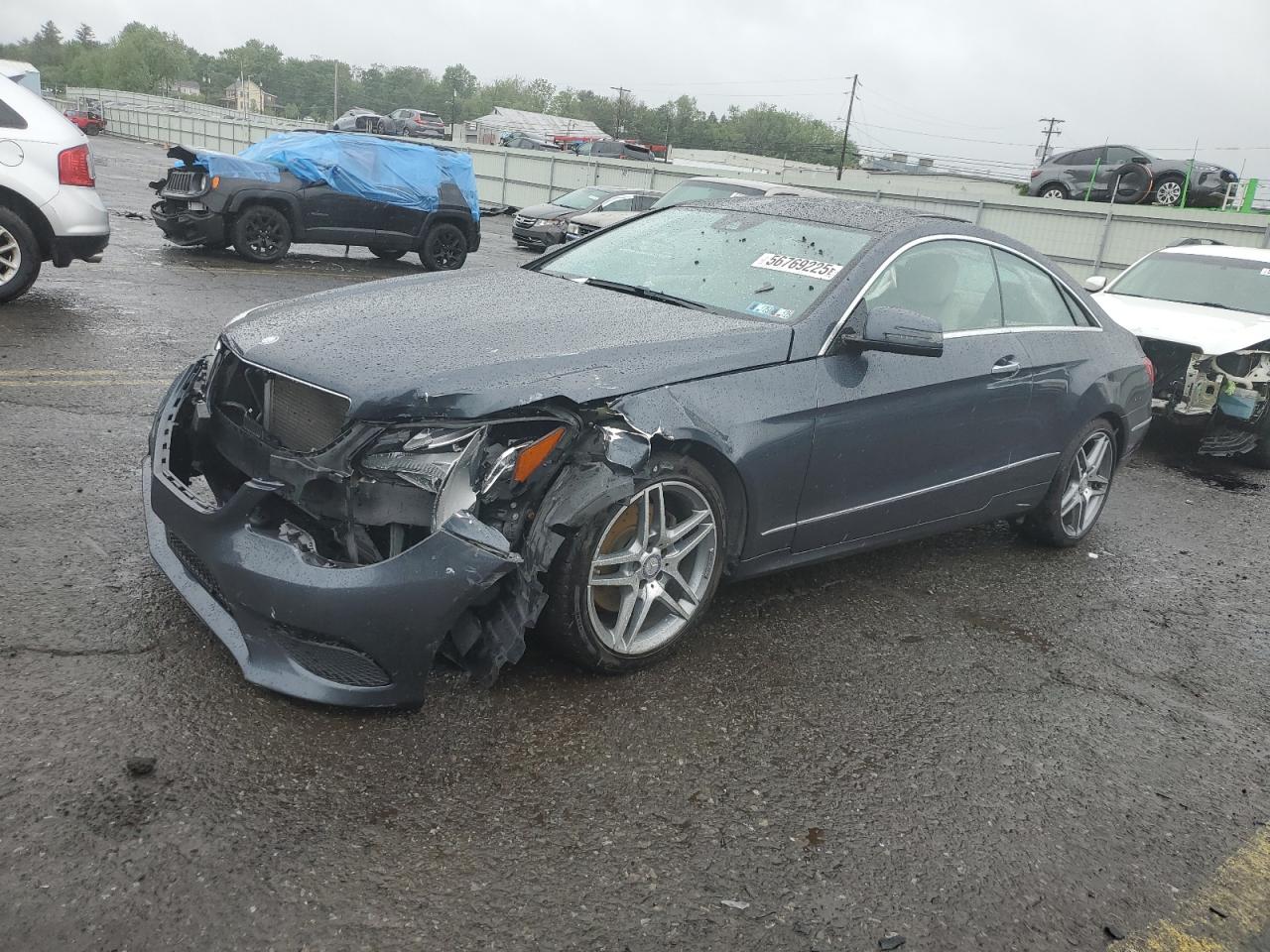 2014 Mercedes-Benz E 350 4Matic en Venta en Pennsburg, PA - Front End
