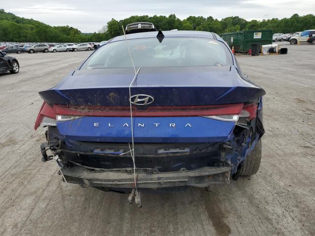  HYUNDAI ELANTRA 2023 Синий
