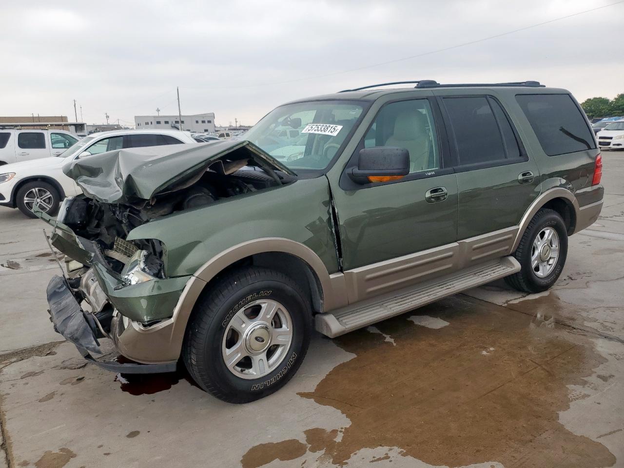 2003 Ford Expedition Eddie Bauer zu verkaufen in Grand Prairie, TX - Front End
