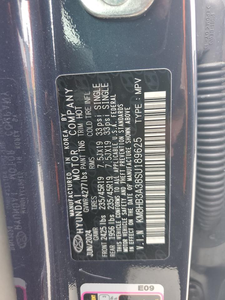 2025 Hyundai Kona N Line S VIN: KM8HB3A38SU189625 Lot: 57404085