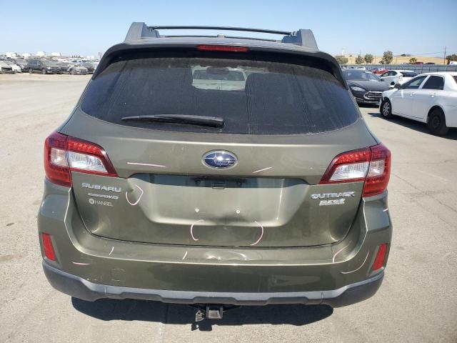  SUBARU OUTBACK 2015 Зеленый