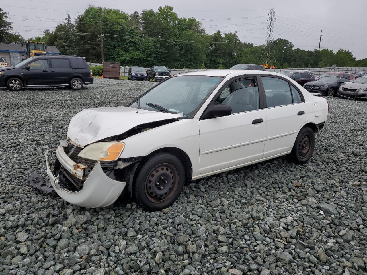 2001 Honda Civic Lx zu verkaufen in Mebane, NC - Rear End