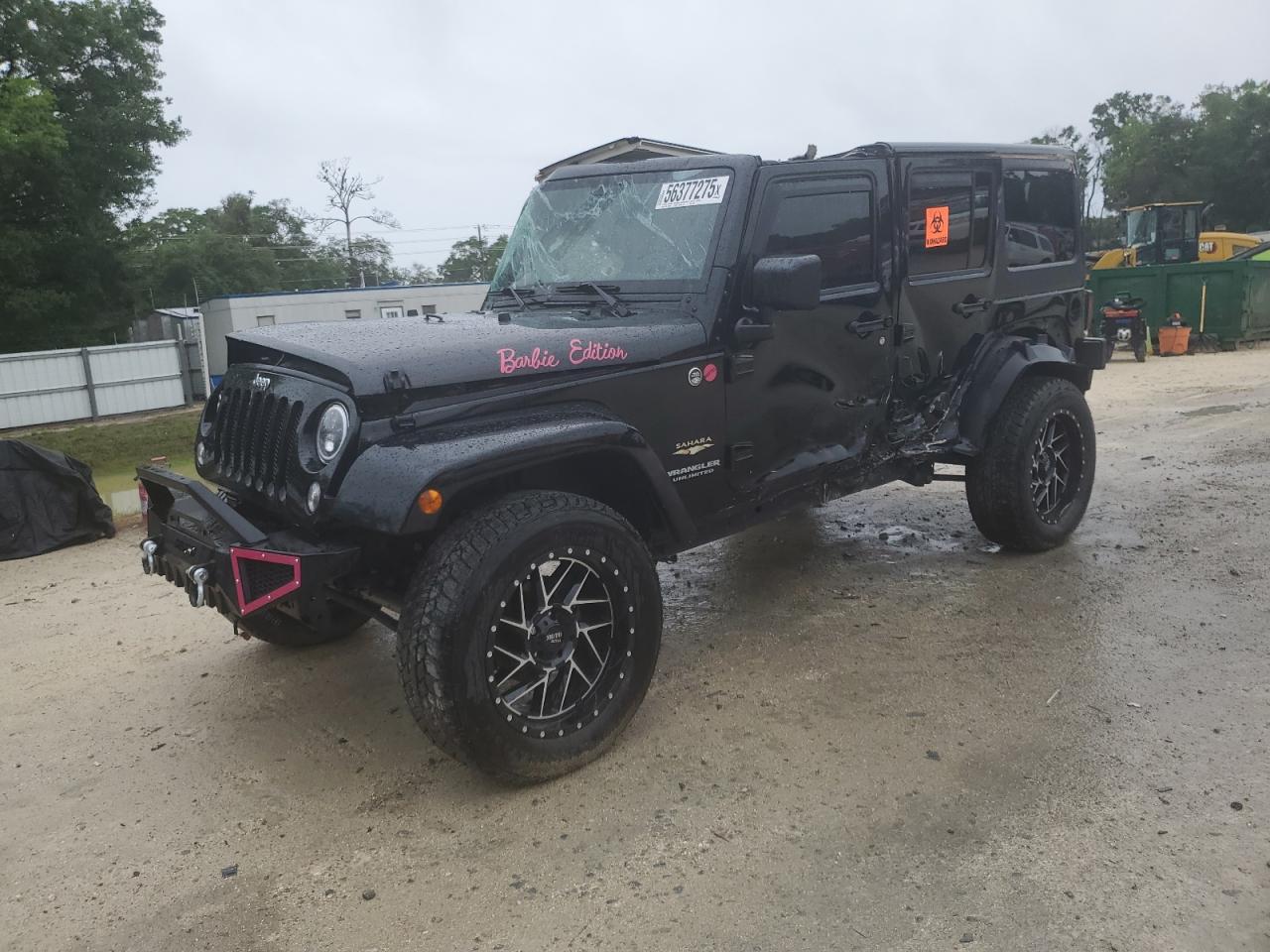 2014 Jeep Wrangler Unlimited Sahara zu verkaufen in Ocala, FL - Rollover