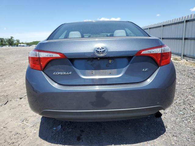 Sedans TOYOTA COROLLA 2014 Szary