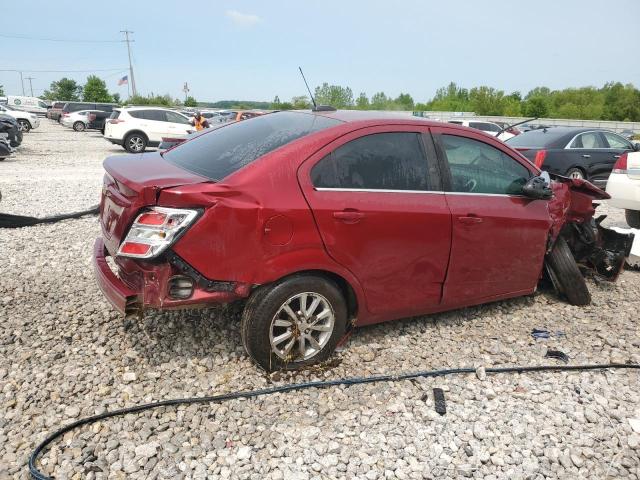 CHEVROLET SONIC 2017 Червоний