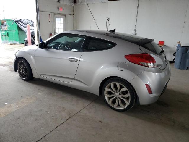 Coupet HYUNDAI VELOSTER 2015 Srebrny