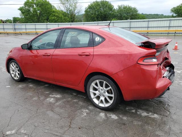  DODGE DART 2013 Czerwony