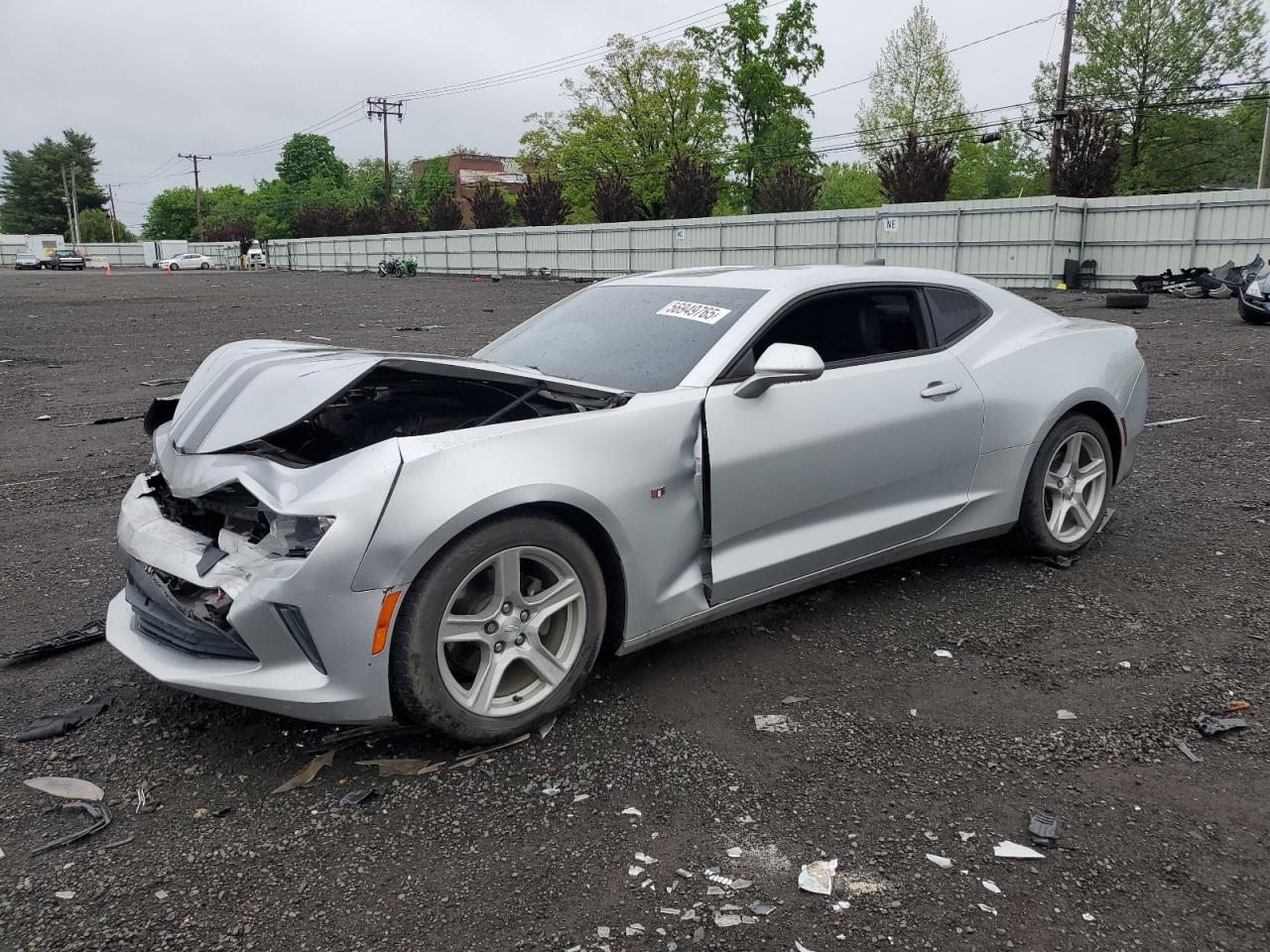 2017 Chevrolet Camaro Ls en Venta en New Britain, CT - Front End