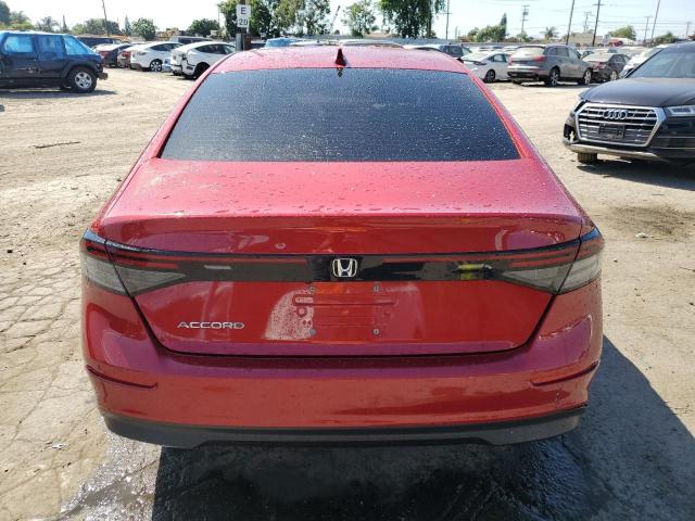  HONDA ACCORD 2023 Червоний