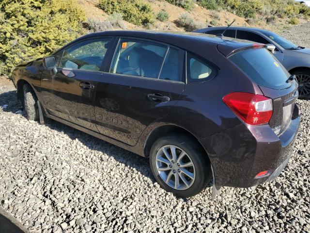  SUBARU IMPREZA 2012 Бордовый