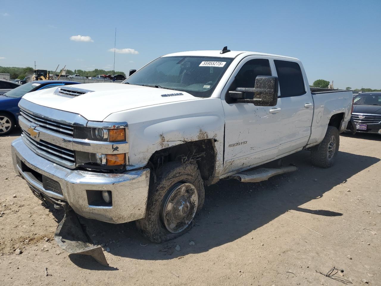 2017 Chevrolet Silverado K2500 Heavy Duty Lt de vânzare în Kansas City, KS - Front End